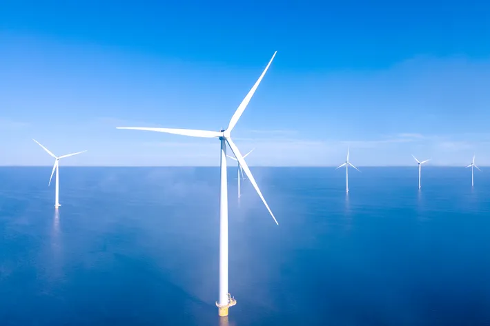風力発電の画像